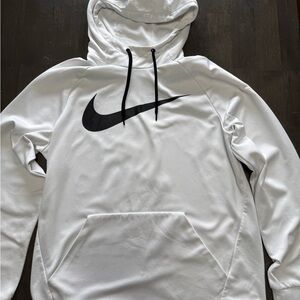 Nike Men's White Hoodie
